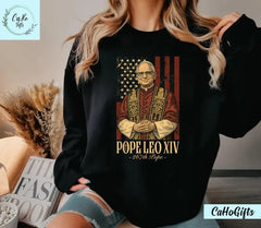 Cardinal Robert Francis Prevost First American Pope Tshirt Sweatshirt Gift For Fans