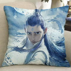 2025 New Nezha 2: The Devil Boy Conquers The Dragon King Theme Pillow - Fashionable Chinese Style, Unisex, Very Suitable For Giving To Friends And Placing At Home