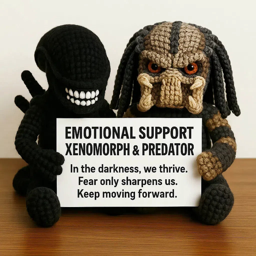 Creepy Crochet Emotional Support Doll