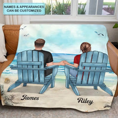 Personalisierte Decke – Geschenk für Paare – Du & ich, das haben wir
