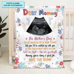 Personalisierte Decke – Geschenk für Mama – Mama, dir geht es großartig