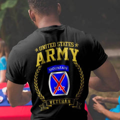 Military Custom Division - Veteranen personalisiertes Shirt - Veteranentagsgeschenke für Papa und Opa