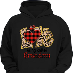 Personalized Love Called Granny Print Clothes