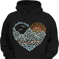 Adventure Awaits Clothes, Camping, Mountain, Hiker, Nature Lover Gift, Vacation Clothes
