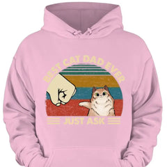 Bester Katzenvater aller Zeiten – Geschenke für Papa, personalisierte Unisex-Kleidung