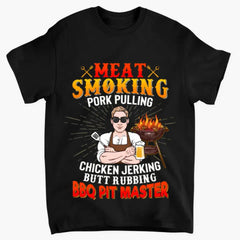 Papa Grillfleisch rauchende BBQ-Kleidungsserie