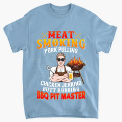 Papa Grillfleisch rauchende BBQ-Kleidungsserie