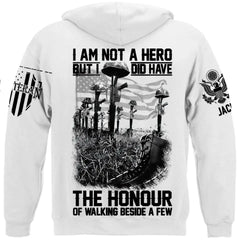 I Am Not A Hero Custom Shirt For Veteran Memorial Day Veterans Day Shirt