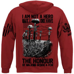 I Am Not A Hero Custom Shirt For Veteran Memorial Day Veterans Day Shirt