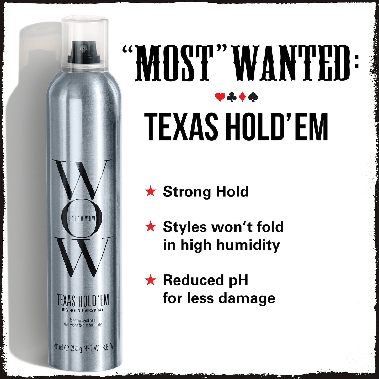 Texas Hold ‘Em Big Hold Hairspray
