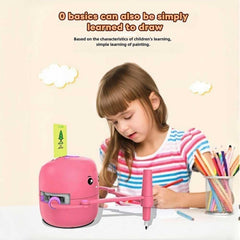 Interactive Educational Drawing Robot for Kids – With 100 Word Cards & Voice Interaction - The Best Gift for Kids
