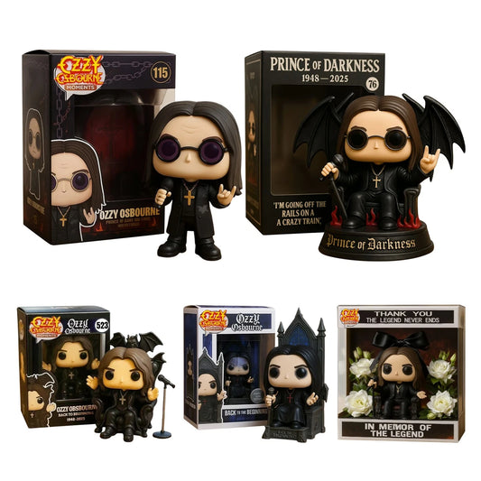Funko Pop! Ozzy Moment – The Final Show  Osbourne Cartoon Character Model