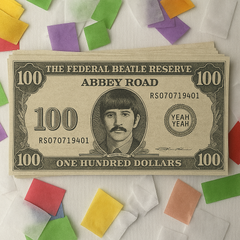 BEATLES ABBEY ROAD TOUR DOLLAR BILL PLAY MONEY