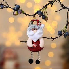 Christmas decorations for the elderly small pendants Christmas tree accessories fabric small pendant gifts