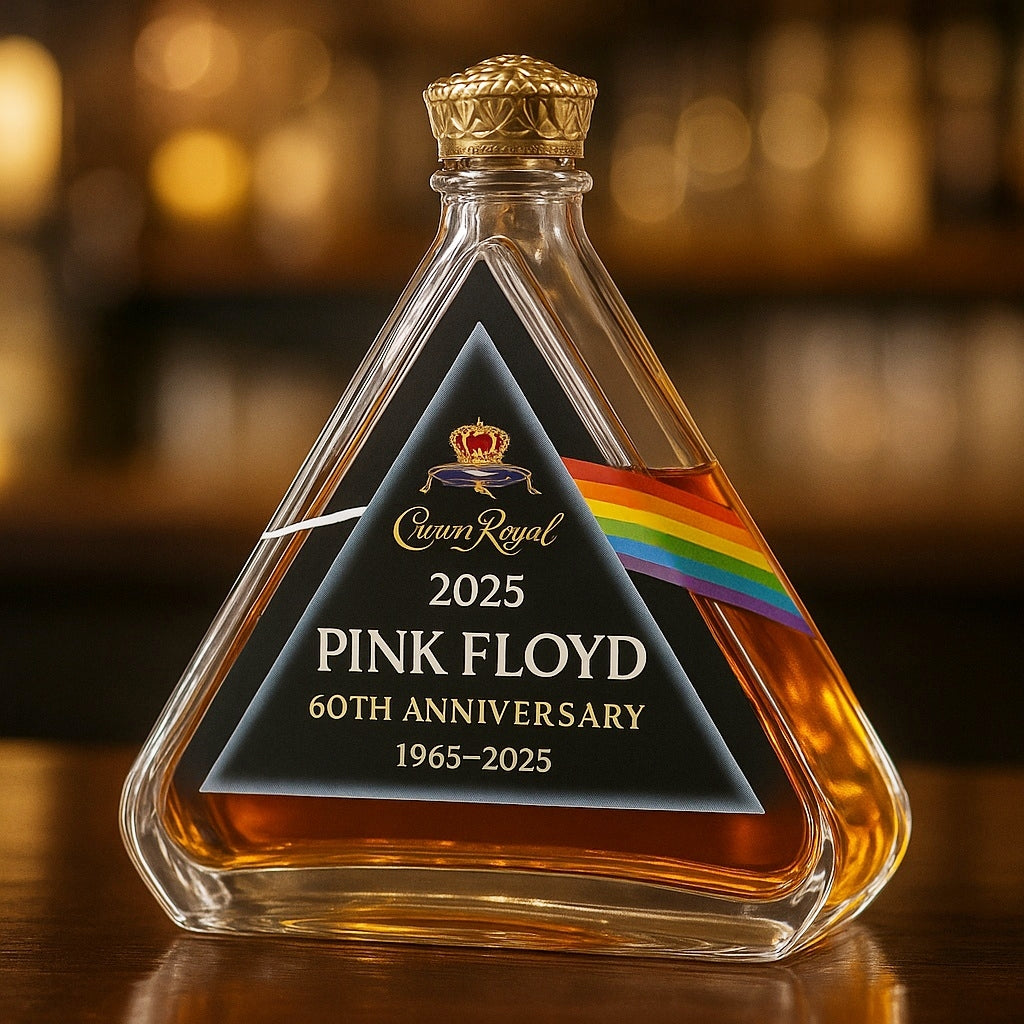 Pink Floyd’s 60th DSOTM Whiskey Bottle