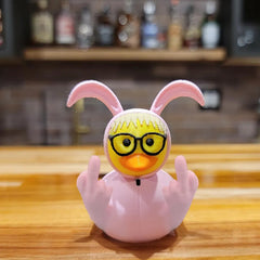 Sassy Bunny Duckling – Middle Finger Easter Edition
