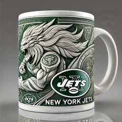 NFL Guardian Beast 3D Mug – 11oz Ceramic, Unique Sports Theme Design, Perfect for Football Fans and Gifts