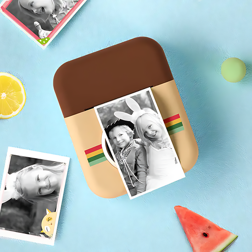 Personalized Kids Instant Print Camera - Zero Ink Camera HD Digital Camera - Gift for Kids
