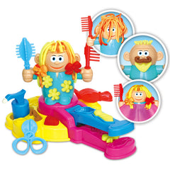 Personalized Children's Hairdresser Clay Toy - Children's Interactive Learning Toy - Gift for Kids