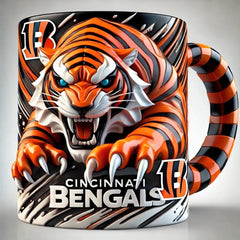 NFL Guardian Beast 3D Mug – 11oz Ceramic, Unique Sports Theme Design, Perfect for Football Fans and Gifts