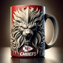 NFL Guardian Beast 3D Mug – 11oz Ceramic, Unique Sports Theme Design, Perfect for Football Fans and Gifts