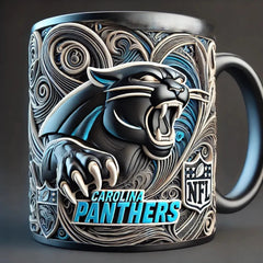NFL Guardian Beast 3D Mug – 11oz Ceramic, Unique Sports Theme Design, Perfect for Football Fans and Gifts