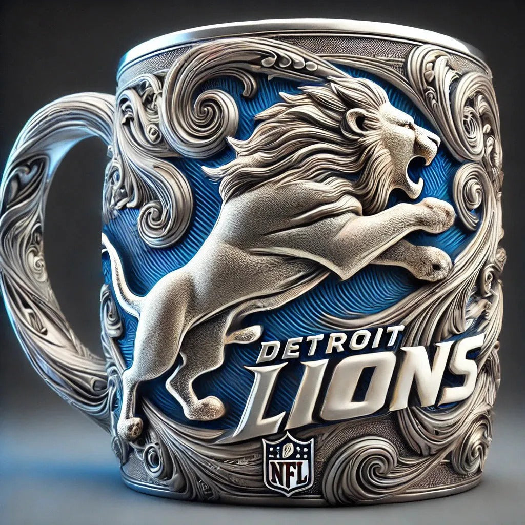 NFL Guardian Beast 3D Mug – 11oz Ceramic, Unique Sports Theme Design, Perfect for Football Fans and Gifts