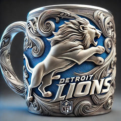 NFL Guardian Beast 3D Mug – 11oz Ceramic, Unique Sports Theme Design, Perfect for Football Fans and Gifts