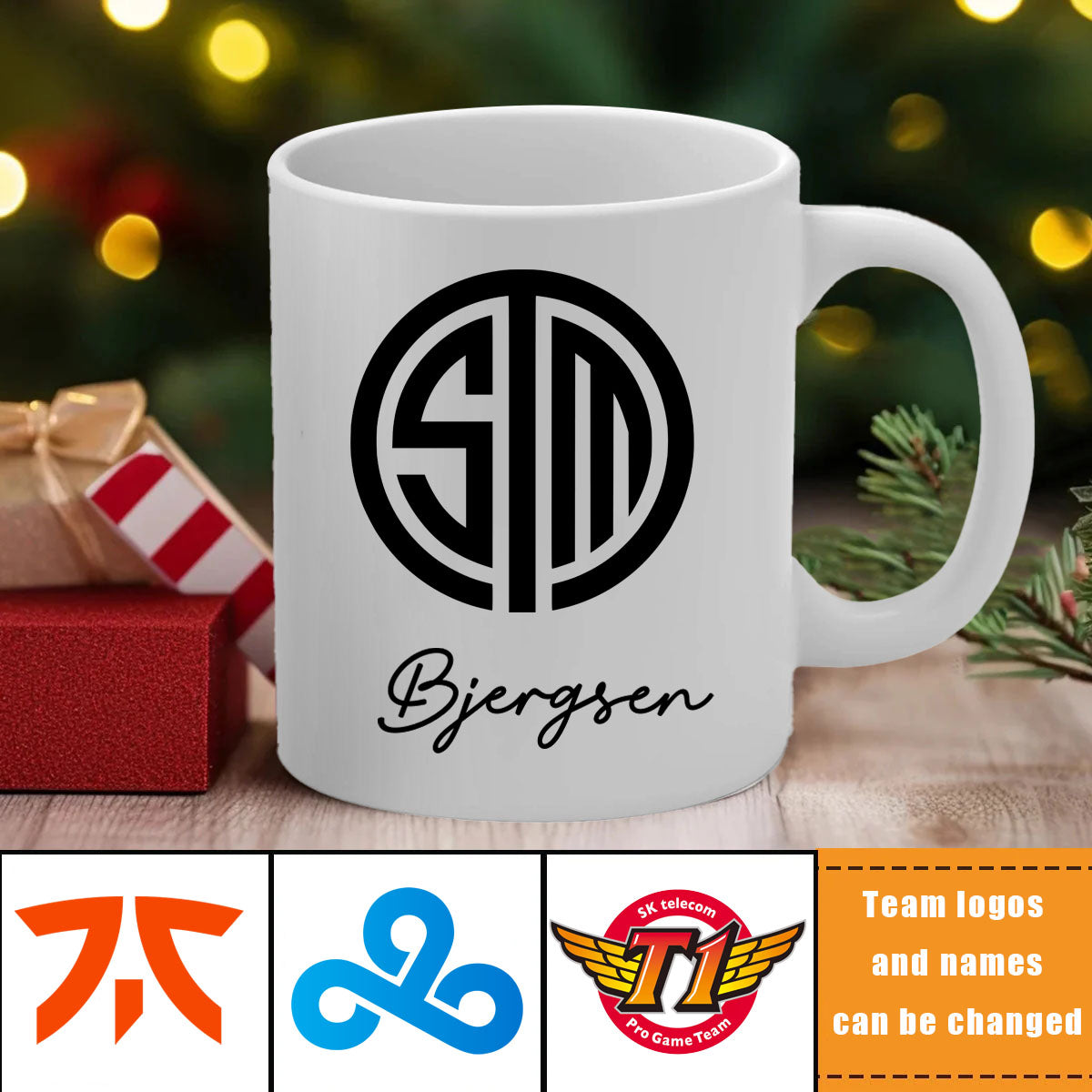 Custom League of Legends Team Logo Mug – Personalized Gamer’s Gift for Esports Fans