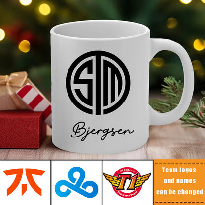 Custom League of Legends Team Logo Mug – Personalized Gamer’s Gift for Esports Fans