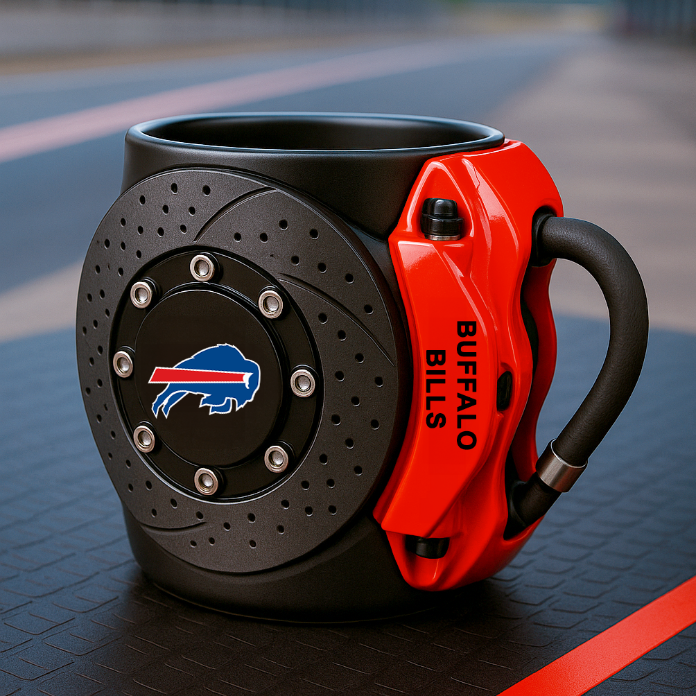 Gridiron Brake Caliper Mug –Football team Edition