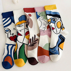 Abstract Art Socks: Elevate Your Style with Creative Comfort