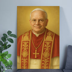 Cardinal Robert Francis Prevost First American Pope Poster Gift For Fans