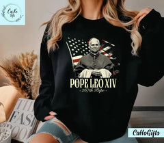 Cardinal Robert Francis Prevost First American Pope Tshirt Sweatshirt Gift For Fans