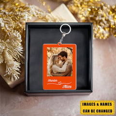 Custom Photo Keychain - Personalized Photo Keychain - Anniversary Gift - Gift for Him - Gift for Her - Christmas gifts