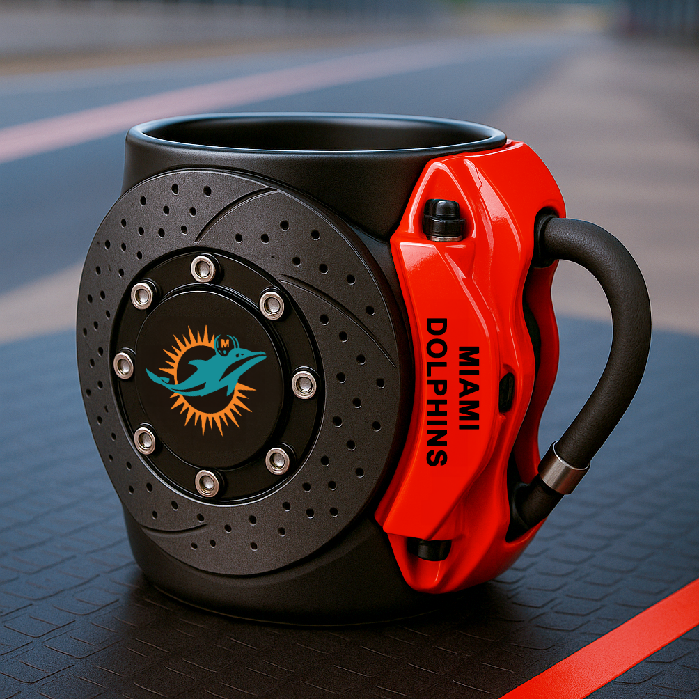 Gridiron Brake Caliper Mug –Football team Edition