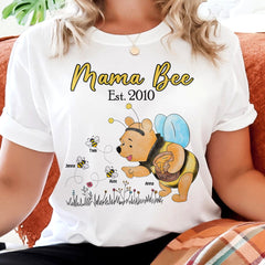 Personalized Gifts For Mom Shirt Mama Bee