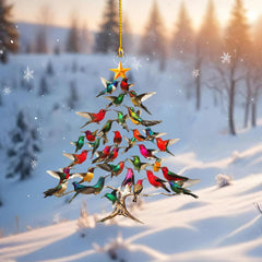 🔥2025 New Release 🐦🎄Hummingbird Christmas Ornament💠 (✨Same as in the video)