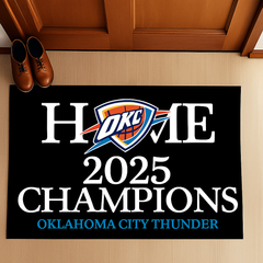 🏆2025 NBA Champions Doormat – Oklahoma City Thunder