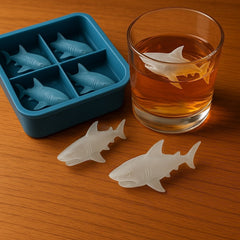 🦈🧊 Shark Silicone Ice Mold