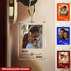 Custom Photo Keychain - Personalized Photo Keychain - Anniversary Gift - Gift for Him - Gift for Her - Christmas gifts