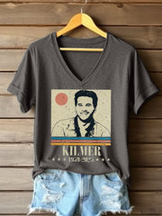 Womens Fovever Our Huckleberry 1959-2025 Print T-Shirt