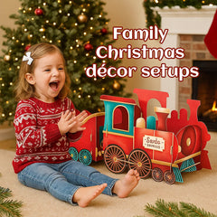 Christmas Gift Train Decoration