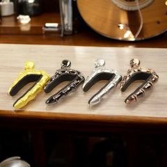Rock Guitar Capo - Skull Shaped String Tensioner Accessorie Bass Players Husband Father Singer Metal Hard Rock, Musical Gift for Guitarist