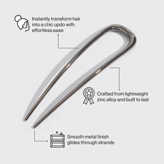 Parisian Elegance Vintage French Hair Pin