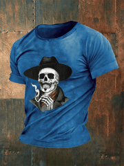 Men's VK Printed Casual T-Shirt