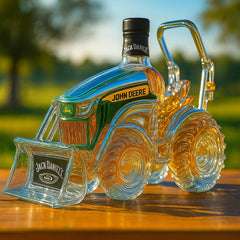 John Deere Tractor Whisky Bottle