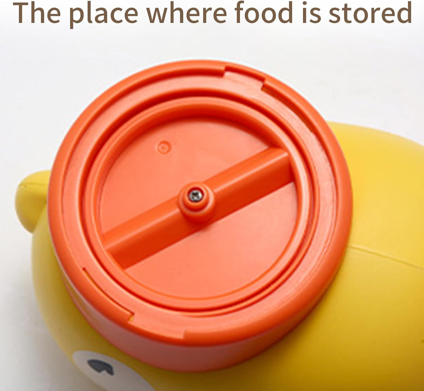 Duck Treat Dispenser,2 in 1 Dog Food Slow Feeder,for Small & Medium Dogs Interactive Funny Dog Feeding Training Tool