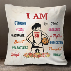 Love Basketball Player Pillow