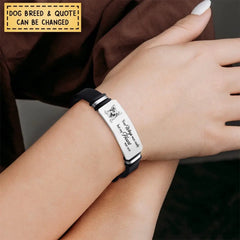 Individuelles Foto – Erinnerungsgeschenk für Familie, Haustier – personalisiertes graviertes Armband